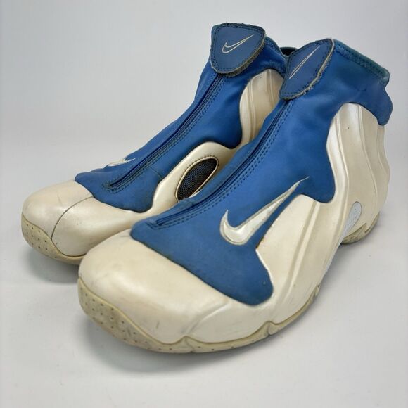Nike Air Flightposite Carolina Size 11.5 in Fair Condition